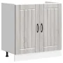 Panel para lavavajillas Lucca madera contrachapada sonoma gris by , Kitchen cabinets - Ref: Foro24-853693, Price: 79,59 €, Di...