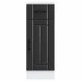 Mueble bajo de cocina Lucca madera ingeniería negra de , Armarios de cocina - Ref: Foro24-853698, Precio: 69,53 €, Descuento: %
