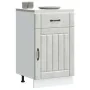 Mueble bajo de cocina Lucca madera contrachapada gris cemento von , Küchenschränke - Ref: Foro24-853721, Preis: 86,84 €, Raba...