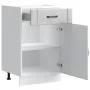 Mueble bajo de cocina Lucca madera contrachapada gris cemento von , Küchenschränke - Ref: Foro24-853721, Preis: 86,84 €, Raba...