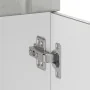 Mueble bajo de cocina Lucca madera contrachapada gris cemento von , Küchenschränke - Ref: Foro24-853721, Preis: 86,84 €, Raba...