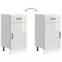 Mueble bajo de cocina Lucca blanca de alto brillo von , Küchenschränke - Ref: Foro24-853709, Preis: 84,98 €, Rabatt: %