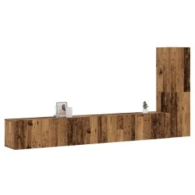Muebles de TV de pared 3 uds madera vieja madera de ingeniería von , TV-Möbel - Ref: Foro24-3328983, Preis: 167,31 €, Rabatt: %