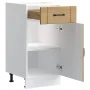 Mueble bajo de cocina Lucca roble artesanal de , Armarios de cocina - Ref: Foro24-853716, Precio: 80,49 €, Descuento: %