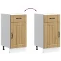 Mueble bajo de cocina Lucca roble artesanal de , Armarios de cocina - Ref: Foro24-853716, Precio: 80,49 €, Descuento: %