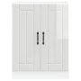 Mueble bajo para fregadero Lucca blanco brillante von , Küchenschränke - Ref: Foro24-853679, Preis: 90,36 €, Rabatt: %