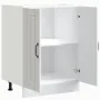 Mueble bajo para fregadero Lucca blanco brillante von , Küchenschränke - Ref: Foro24-853679, Preis: 90,36 €, Rabatt: %