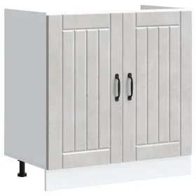 Mueble bajo fregadero Lucca madera reconstituida von , Küchenschränke - Ref: Foro24-853691, Preis: 78,60 €, Rabatt: %