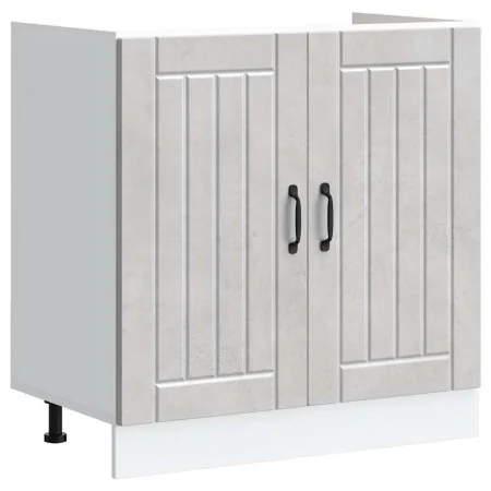 Mueble bajo fregadero Lucca madera reconstituida by , Kitchen cabinets - Ref: Foro24-853691, Price: 78,60 €, Discount: %