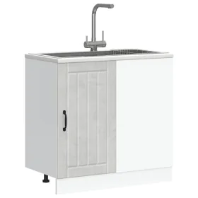 Mueble bajo fregadero Lucca madera reconstituida by , Kitchen cabinets - Ref: Foro24-854312, Price: 86,14 €, Discount: %