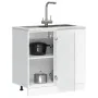 Mueble bajo fregadero Lucca madera reconstituida by , Kitchen cabinets - Ref: Foro24-854312, Price: 86,10 €, Discount: %