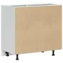 Mueble bajo para fregadero Lucca blanco brillante von , Küchenschränke - Ref: Foro24-854310, Preis: 97,90 €, Rabatt: %