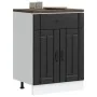 Mueble bajo de cocina Lucca madera ingeniería negra von , Küchenschränke - Ref: Foro24-853728, Preis: 92,47 €, Rabatt: %