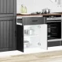 Mueble bajo de cocina Lucca madera ingeniería negra von , Küchenschränke - Ref: Foro24-853728, Preis: 92,47 €, Rabatt: %