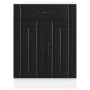Mueble bajo de cocina Lucca madera ingeniería negra von , Küchenschränke - Ref: Foro24-853728, Preis: 92,47 €, Rabatt: %