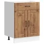 Mueble bajo de cocina Lucca madera vieja by , Kitchen cabinets - Ref: Foro24-853735, Price: 92,32 €, Discount: %