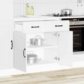 Mueble bajo de cocina Lucca madera de ingeniería blanca von , Küchenschränke - Ref: Foro24-853737, Preis: 108,73 €, Rabatt: %