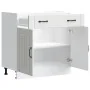 Mueble bajo de cocina Lucca madera de ingeniería blanca de , Armarios de cocina - Ref: Foro24-853737, Precio: 116,18 €, Descu...