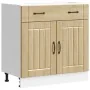 Mueble bajo de cocina Lucca roble sonoma von , Küchenschränke - Ref: Foro24-853740, Preis: 96,36 €, Rabatt: %