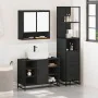 Juego de muebles de baño 3 pzas madera contrachapada negro von , Badezimmermöbel - Ref: Foro24-3301180, Preis: 260,38 €, Raba...