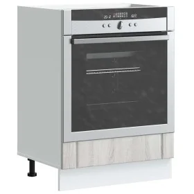Armario de horno Lucca madera contrachapada sonoma gris von , Küchenschränke - Ref: Foro24-853763, Preis: 64,15 €, Rabatt: %