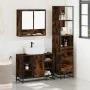 Set de muebles baño 3 pzas madera contrachapada roble ahumado by , Bathroom furniture - Ref: Foro24-3301182, Price: 230,01 €,...