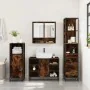 Set de muebles baño 3 pzas madera contrachapada roble ahumado by , Bathroom furniture - Ref: Foro24-3301182, Price: 230,01 €,...