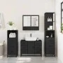 Juego de muebles de baño 4 pzas madera contrachapada negro by , Bathroom furniture - Ref: Foro24-3301290, Price: 445,56 €, Di...