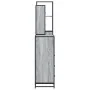 Set de muebles de baño 4 pzas madera contrachapada gris sonoma von , Badezimmermöbel - Ref: Foro24-3301303, Preis: 345,07 €, ...