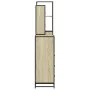 Juego de muebles de baño 4 pzas contrachapada roble sonoma von , Badezimmermöbel - Ref: Foro24-3301286, Preis: 338,80 €, Raba...