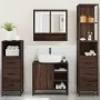 Set de muebles baño 4 pzas madera contrachapada roble marrón von , Badezimmermöbel - Ref: Foro24-3301299, Preis: 346,12 €, Ra...