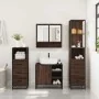 Set de muebles baño 4 pzas madera contrachapada roble marrón von , Badezimmermöbel - Ref: Foro24-3301299, Preis: 346,12 €, Ra...
