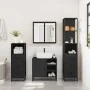 Juego de muebles de baño 4 pzas madera contrachapada negro von , Badezimmermöbel - Ref: Foro24-3301265, Preis: 351,58 €, Raba...