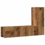 Muebles de TV de pared 3 uds madera vieja madera de ingeniería by , TV Furniture - Ref: Foro24-3328957, Price: 111,03 €, Disc...