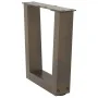 Patas para mesa de comedor en forma de V 2 uds acero natural by , Table legs - Ref: Foro24-4012607, Price: 48,91 €, Discount: %