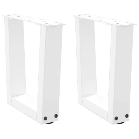 Patas para mesa de comedor forma V 2 uds blanco 40x(30-31,3) cm von , Tischbeine - Ref: Foro24-4012605, Preis: 48,92 €, Rabat...