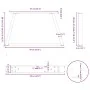 Patas para mesa de comedor forma V 2 uds negro 70x(30-31,3) cm by , Table legs - Ref: Foro24-4012536, Price: 66,34 €, Discoun...