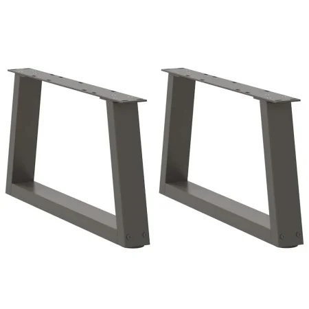 Patas para mesa comedor forma V 2 uds antracita 60x(30-31,3) cm by , Table legs - Ref: Foro24-4012534, Price: 63,36 €, Discou...