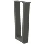 Patas para mesa de comedor en forma de V 2 uds antracita acero by , Table legs - Ref: Foro24-4012626, Price: 59,60 €, Discoun...