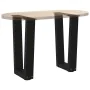 Patas para mesa de comedor en forma de V 2 uds acero negro by , Table legs - Ref: Foro24-4012624, Price: 56,16 €, Discount: %