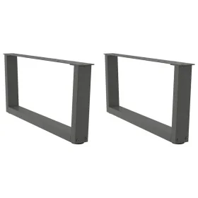 Patas para mesa comedor forma V 2 uds antracita 70x(30-31,3) cm von , Tischbeine - Ref: Foro24-4012618, Preis: 70,35 €, Rabat...
