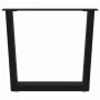 Patas para mesa de comedor forma V 2 uds negro 60x(42-43,3) cm de , Patas para mesas - Ref: Foro24-4012632, Precio: 70,35 €, ...