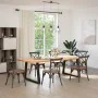 Patas para mesa de comedor en forma de V 2 uds acero negro von , Tischbeine - Ref: Foro24-4012576, Preis: 100,99 €, Rabatt: %