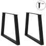 Patas para mesa de comedor en forma de V 2 uds acero negro von , Tischbeine - Ref: Foro24-4012576, Preis: 100,99 €, Rabatt: %