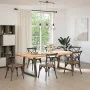 Patas para mesa de comedor en forma de V 2 uds acero natural von , Tischbeine - Ref: Foro24-4012583, Preis: 113,24 €, Rabatt: %