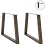 Patas para mesa de comedor en forma de V 2 uds acero natural von , Tischbeine - Ref: Foro24-4012583, Preis: 113,24 €, Rabatt: %
