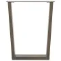 Patas para mesa de comedor en forma de V 2 uds acero natural by , Table legs - Ref: Foro24-4012647, Price: 95,09 €, Discount: %