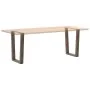Patas para mesa de comedor en forma de V 2 uds acero natural by , Table legs - Ref: Foro24-4012647, Price: 95,09 €, Discount: %