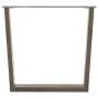 Patas para mesa de comedor en forma de V 2 uds acero natural by , Table legs - Ref: Foro24-4012651, Price: 98,77 €, Discount: %