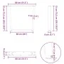 Patas para mesa de comedor en forma de V 3 uds acero negro von , Tischbeine - Ref: Foro24-4012664, Preis: 133,66 €, Rabatt: %
